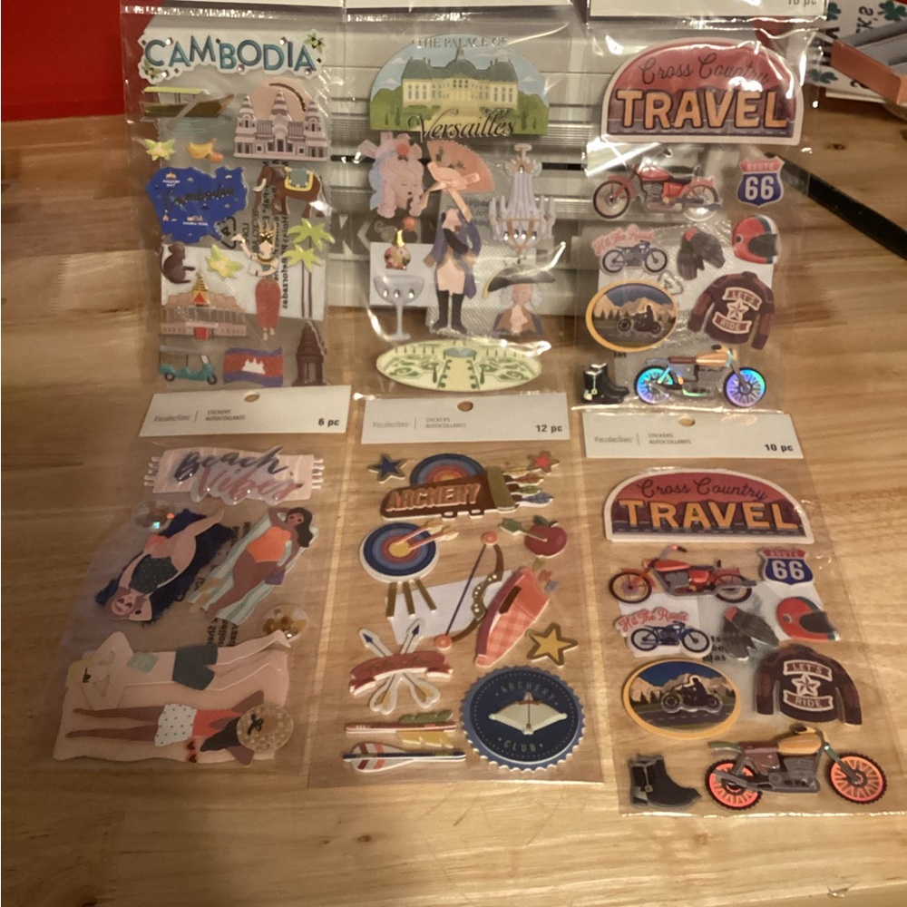 Recollections Travel Stickers .